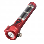 K&otilde;rge Heledusega Akna Purustamise Ohutusvasar Avariiv&auml;ljap&auml;&auml;s Multifunktsionaalne Auto Taskulamp LED P&auml;ikesevalgusega V&auml;litingimuste Avariivalgusti punane