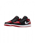 Air Jordan Air Jordan 1 Low Alternate Bred Toe 553558-066 EU 44 punane/must
