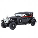 1/24 Rolls-Royce Phantom I Sulamist Retro Luksusauto Mudel Valatud Metallist Klassikaline Vana S&otilde;iduk Auto Mudel Heli ja Valgusega Laste M&auml;nguasi Kingitus must