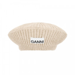 Ganni A4430 196 Logoga plaaster Struktuuriga baret A4430 196