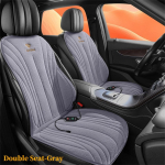 2 tk s&otilde;iduki soojendusega istmekate luksuslik talvine paks soojendusega istmepadi soojendusmatt auto esimese istme katted