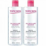 Mitsellaarvesi - Topicrem - Duo Pakk 400 ml - Parabeenivaba - Tundlikule nahale - 50% allahindlust
