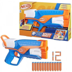 NERF blaster Agility N Series, 12 fl&eacute;chettes Nerf N1 uniquement pour les blasters Nerf N Series, barillet 6 fl&eacute;chettes, jeux d'ext&eacute;r puhas