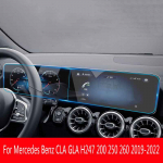 Mercedes Benz CLA GLA H247 200 250 260 -2022 Autole GPS-navigatsiooni LCD-ekraani karastatud klaasist kaitse