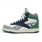 Nautica x Reebok BB 4000 II MID Moodsad Mitmek&uuml;lgsed Mugavad Keskmise K&otilde;rgusega Vintage Korvpallijalatsid Unisex Valge Roheline Tossud 100245907 41 valge