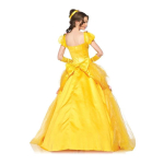 T&auml;iskasvanud Naiste Halloweeni Cosplay Belle Printsessi Kleit Iludus ja Koletis Anime Kost&uuml;&uuml;m Karnevali Peo Ballikleidid R&otilde;ivad XL yellow