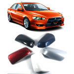 Mitsubishi Lancer EX 2009 2010 2011 2012 Autotarvikud Tahavaatepeegli Kate Tagurduspeegli Korpus V&auml;rvitud 1pcs white left