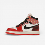 Jordan 1 high Spiderman 27.5 valge