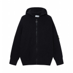 Sifang Island unisex kapuutsiga lukuga kootud kampsun Large must