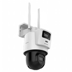 HIKVISION V&auml;listingimustes WiFi PTZ Kaheobjektiiviga Turvakaamera CN pistikuga (adapter kaasas)