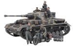 Tamiya M&otilde;&otilde;tkava Piiratud V&auml;ljaanne Saksa Panzer IV G Varajane Tootmisauto S&otilde;numikandja Rattaga Komplekt Vene Rindele Plastikust Mudelikomplekt 25209 1/35