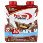 Premier Protein, K&otilde;rge valgusisaldusega kokteil, &Scaron;okolaadi maap&auml;hkliv&otilde;i, 4 kokteili, 325 ml (11 fl untsi) iga
