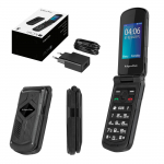 Kruger&Matz IRON 5 Klapp-telefon 4G Bluetooth Dual SIM