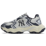 MLB New York Yankees Slip Resistant Abrasion Resistant Low top Chunky Sneakers Unisex Charcoal Gray 3ASHW075N-50CGS 39