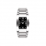 TISSOT Tianjie Kollektsioon Kvartsmehhanismiga Naiste K&auml;ekell 27.5*7.55mm Must Tihvliga Roostevabast Terasest Korpus T007.309.11.056.00 Regular Watch Box