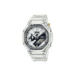 CASIO Meeste vedelkristall/analoog topeltn&auml;iduga seeria Valge kell GA-2140RX-7AJR GA-2140RX-7AJR White Dial