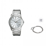 CASIO Meeste Valge Kell MTP-1239D-7A- White