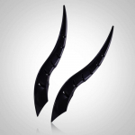 FOR Volkswagen CC Arteon 2010-2025 New Dragon Horn shaped Car Exterior Decoration (Arc Light Speed Flow Fin) A