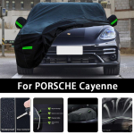 PORSCHE Cayenne 2017- jaoks V&auml;liskaitse T&auml;ielikud autokatted Lumekate P&auml;ikesekaitse Veekindel Tolmukindel V&auml;lised autotarvikud