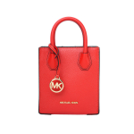 Michael Kors Mk Mercer Logo Ripats Litchi Tekstuuriga T&otilde;mblukuga Nahast T&otilde;stekott Ostukott K&auml;eshoitav &Otilde;la Crossbody Kott Naiste T&otilde;stekott 35S1GM9T0L-1814 Basic Set (Bag+Dust Bag)