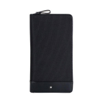 Montblanc Night Series Pikk reisitasku t&otilde;mblukuga nahast rahakott Meeste rahakott Must 113141 Box(Basic Set+Box)