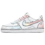 Nike Court Vision 1 Leather Low top Skateboard Shoes Men's White DH2987-101(Team853-) 40 white