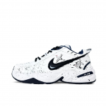 Nike Air Monarch 4 Libisemisvastased Kulumiskindlad Madalad Paksud Tennised Unisex Must Valge 415445-102{Team393-} 40.5