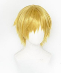 ONE PIECE cos-kost&uuml;&uuml;m Sanji Shanji kollane ja sinine &uuml;likond meeste cosplay-kost&uuml;&uuml;m kahem&otilde;&otilde;tmeline cos-riietus one size fits all black