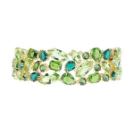 Swarovski Logo Gema Metallkristall K&auml;ev&otilde;ru Naiste k&auml;ev&otilde;rud Roheline 5670091GREGOS M,Green