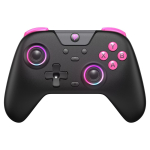 EasySMX X05 juhtmevaba m&auml;ngupuldik Bluetoothi, dongli, juhtmega &uuml;hendusega PC/telefonile/Switchile/Steam m&auml;ngijatele, Halli efekti sensoriga must