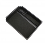Volkswagen VW Tiguan 2009 2010 2011 2012 2013 2014 2015 jaoks K&auml;etoe kasti hoiualuse plaadi konteineri korraldaja tarvikud must