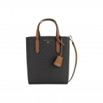 Michael Kors MK Sinclair Vintage Monogram V&auml;rviplokkiga T&otilde;mblukuga K&auml;ekott Naiste T&otilde;mblukuga K&auml;ekotid Acorn-Brown Pruun 30T1G5ST0B-252 Basic Set (Bag+Dust Bag)