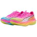 Puma Deviate Nitro Elite 4 Poison Pink Yellow Alert Bright Aqua Naiste tossud Sun-Stream------Omadused 313606-01 37.5