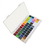 Aquarellv&auml;rvide komplekt 24/48 v&auml;rvi, Professionaalse kvaliteediga kunstitarbed kunstnikele t&auml;iskasvanud
