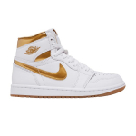 Jordan 1 Retro High OG Metallik Kuldne (Naiste omad) 38