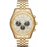 Michael Kors MK8494 Lexington Kuldne Pave Meeste K&auml;ekell 45mm kuld