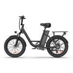 URLIFE E20 Mitme Maastiku E-jalgratas 48V13Ah Aku 500W Mootor 20-tollised Paksud Rehvid 25KM/H Tippkiirus 65KM S&otilde;iduulatus Linna Pendeldamine Elektrijalgratas must