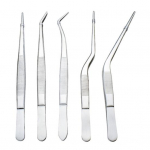 5 tk K&ouml;&ouml;gitangid Roostevabast Terasest Toidutangid Professionaalse Koka Pintsettide Komplekt T&auml;pseks Haaramiseks K&uuml;psetamiseks Serveerimiseks Koogi Kaunistamiseks (Silver,1 Set) h&otilde;be