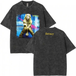 Pestud Vintage Britney Spears Oops I Did It Again Graafilised T-s&auml;rgid Mehed Naised Vabaaja &Uuml;lem&otilde;&otilde;dulised L&uuml;hikeste Varrukatega T-s&auml;rgid Streetwear S