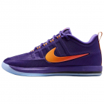 Nike Book 2 Korvpallijalatsid Unisex Tume Lilla Oranž FZ7014-500 45