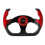 Sportlik V&otilde;idus&otilde;it 13-tolline 330mm Tasane Drift Rool D-t&uuml;&uuml;pi PU Universaalne PCD=70mm must