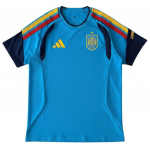 Adidas Aeroready 2026/27 Hooaeg Hispaania Spordis&auml;rgid Hingavad &Uuml;mmarguse Kaelusega L&uuml;hikeste Varrukatega Jalgpallis&auml;rgid Unisex Topid KS5203 XL