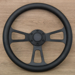 Chevrolet Classi Nahast Rooliratas 14-tolliline Universaalne Vintage Poolhaagise Rooliratas A