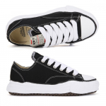 Mihara Yasuhiro Peterson Og Madalad Tennised Must A01fw702 A01FW702 BLACK (38)