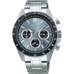 SEIKO 1 5 Sekundiline Kronograaf Kvarts K&auml;ekell Meeste SBTR027 Sinine Hall Metallik