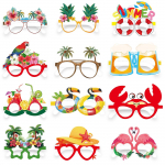 Troopilised Luau P&auml;ikeseprillid 12 tk Havai Peo Prillid Rannateema Uudsusprillid Suvised Peotarbed