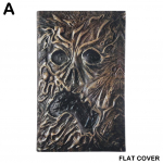 Uus Necronomicon Dark Magic Book Deemon Evil Dead Summon Book Altari tseremoonia Rekvisiitide raamatute kollektsioon Elutoa t&ouml;&ouml;laua kaunistus (as the picture,L)