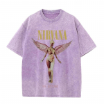 Vintage Must Nirvana T-s&auml;rk In Utero Ingli Graafikuga Happepesu &Uuml;le suuruse T-s&auml;rk S