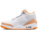 Jordan Air Jordan 3 Vintage Korvpallijalatsid Naiste Valge Oranž CK9246-101 36.5 oranž