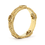 GUCCI GG S&otilde;rmused Unisex Kuldne 603608-J8500-8000 18 kuldne